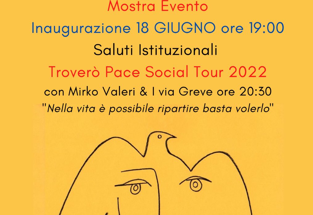 Bando aperto e gratuito per la mostra “Costruttori di Pace”