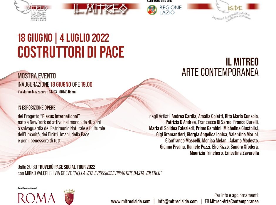 Mostra- evento Costruttori di Pace