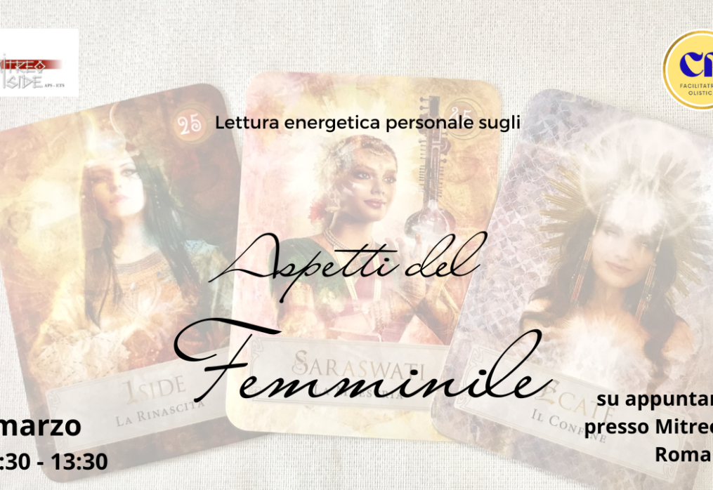 Aspetti del femminile – lettura energetica personale