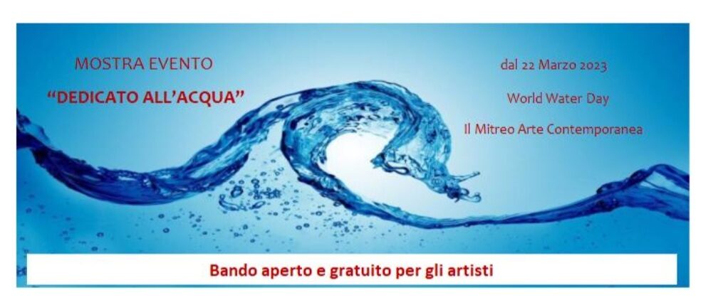 Bando per artisti – Dedicato all’Acqua