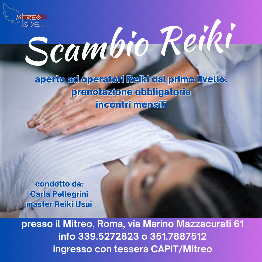 Incontri mensili di scambio Reiki