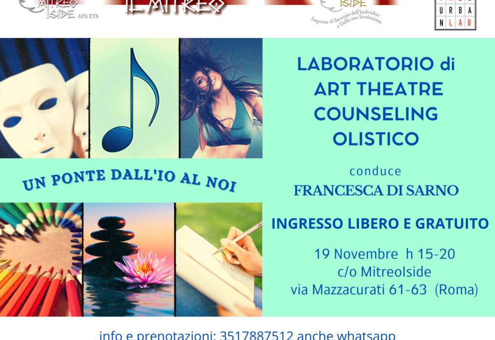 Laboratorio di Art Theatre Counseling Olistico