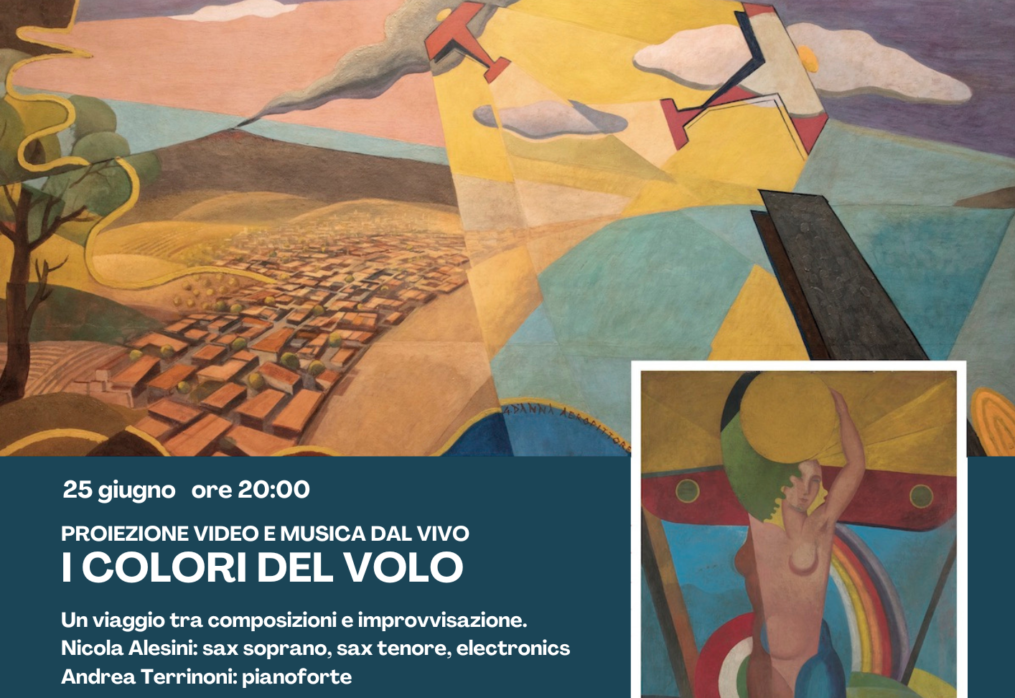 I Colori del Volo – Proiezione video e musica dal vivo