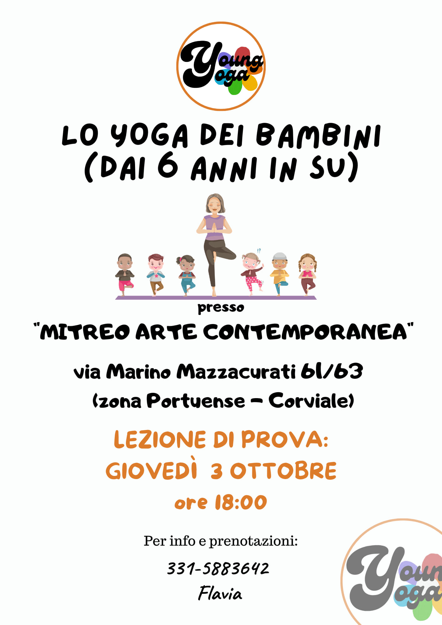 Novità 2024-25! Lo Yoga dei Bambini